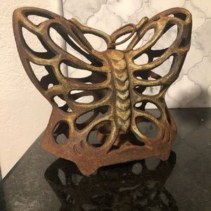 Outside candle holder